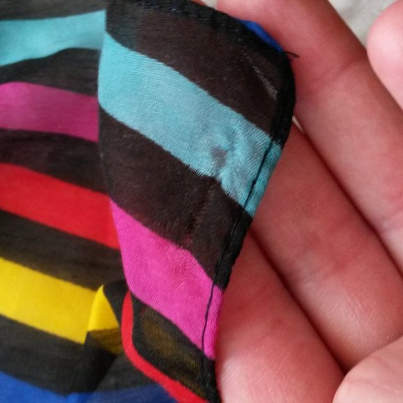 Attitude Jay Manuel Colour Block Scarf - Picture 6 of 7